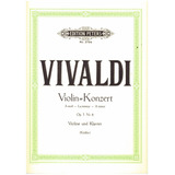 Violin Concerto In A Minor Op.3, No.6 For Violin And Piano.