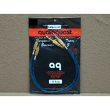 Par De Cables Audioquest Turquoise Rca-plug. Con Garantia Wp