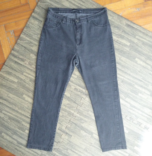 Pantalón Jean Gris De Hombre Makeva Talle 48