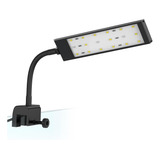 Nicrew Fish Tank Clip On Clamp Acuario Con Led Blancos Y Azu