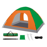 Tienda Casas De Campaña Camping Playa 3-4 Personas 2x2x1.35m