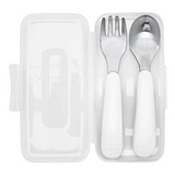 Set De Tenedor Y Cuchara Oxo Tot On-the-go - Turquesa