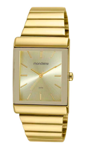 Relógio Mondaine Feminino Analógico Dourado 32337lpmvde1