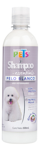 Shampoo Para Perro Essentials Pelo Blanco 500 Ml Mascotas  