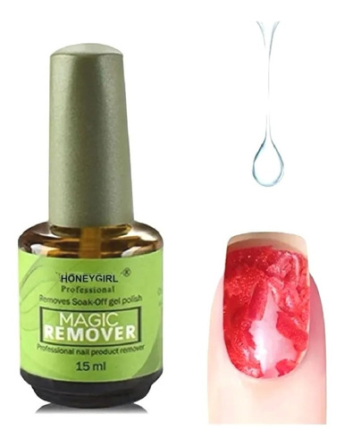 Removedor De Esmaltes Permatente Honey Girl Magic Remover