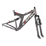 Cuadro Para Bicicleta R29 Suspension Gris Gillespie Gospel