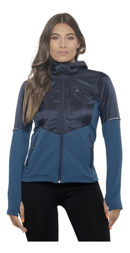 Campera De Mujer Lea Montagne Semielastizada Outdoor Urbano