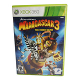 Jogo Madagascar 3 The Video Game Xbox 360 Mídia Física