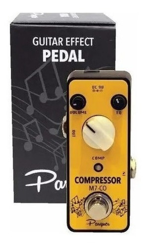 Pedal De Efecto Compresor Parquer  M7 Guitarra / Bajo