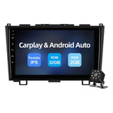 Estéreo 2+32g Para Honda Crv 2007-2011 Carplay Gps Ips Wifi