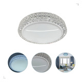 Plafon Led Sagitta Acrílico Cristal 28x28cm 12w Hm 34805 Cor 6500k Branco-frio 110v/220v