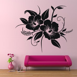 Vinilo Decorativo Autoadhesivo - Floral Grande 57x70 Cm