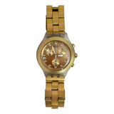 Reloj Swatch Full Blooded Dorado