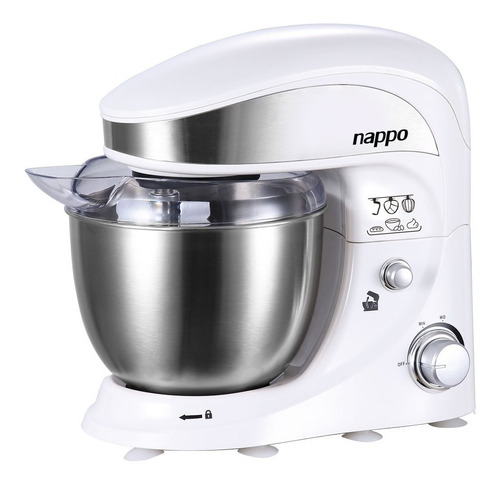 Batidora Planetaria Nappo 500w Con Bowl 4l De Calidad Loi