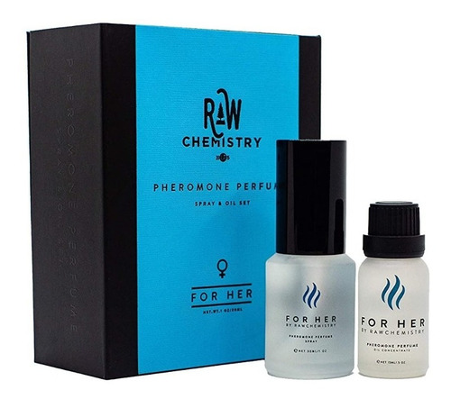 Set Perfume Feromonas Raw Chemistry Mujer Original Importado