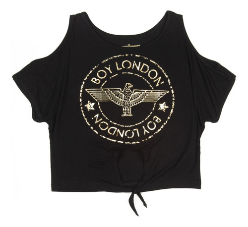 Crop Top Para Dama Hombros Descubiertos Estrellas Boy London