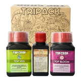 Tripack Topcrop Fertilizante Veg+bloom+enraizador