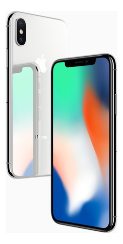 iPhone X  256gb Plata Apple Reacondicionado