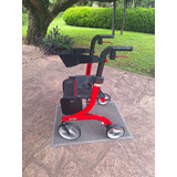 Andador Caminador Ancianos (drive Plegable Nitro Rojo) 