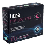 Melatonina Litee Mastigáveis Sabor Menta - Sublingual - 120c