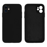 Case Capa Compatível Com iPhone 11 Silicone Protege Câmera