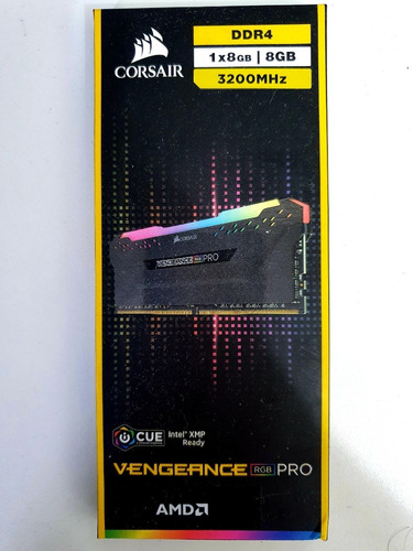 Memória Corsair Vengeance  8gb (1x8gb) 3200 Mhz Ddr4