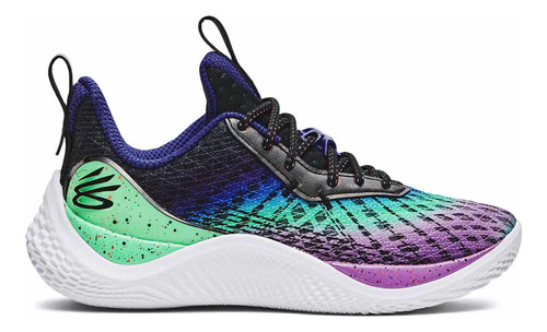 Tenis Under Armour Curry Flow 10  Northern Light