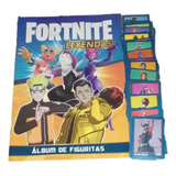 Álbum De Figuritas Fortnite Leyendas Completo A Pegar