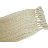 Cabelo Loiro Liso Natural 60 / 65m Brasileiro 100grs