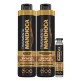 Eico Mandioca Shampoo E Condicionador 800ml + Megadose 45ml