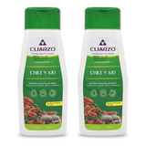 Shampoo Cuarzo Chile Y Ajo 550ml, 2 Unidades.