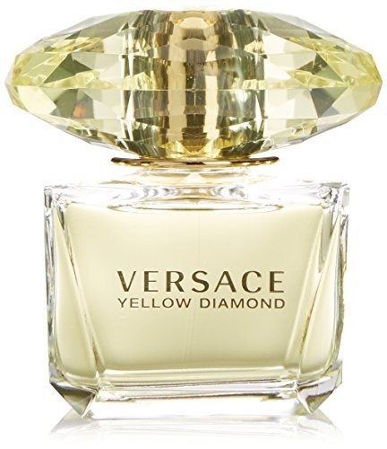 Versace Diamante Eau De Toilette Spray Amarillo 3 Onzas