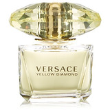 Versace Diamante Eau De Toilette Spray Amarillo 3 Onzas