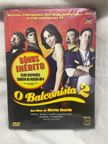 Dvd: O Balconista 2 - Duplo - Capa De Luva - Extras  Novo