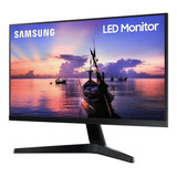 Monitor Samsung 22 Led, Ips, Hdmi / Vga, Lf22t350 Color Negro