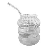 Vaso Sippy De Vidrio Con, Cristalería Reutilizable Bonita,