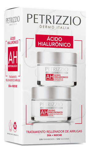 Set De Cremas Antiarrugas Ácido Hialurónico Petrizzio