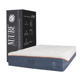 Colchón Memory Foam Queen Size Nuube 1.0, Empacado En Caja