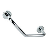 Agarradera Baño Gloa Angular Seguridad Acero 45cm Ø25mm