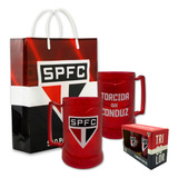 Caneca Cerveja Chopp Copo Térmico Gel São Paulo Oficial C/ 2