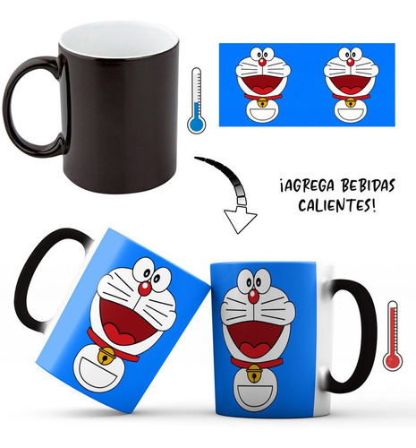 Mug Magico Taza Doraemon Anime Regalo Coleccionable 002