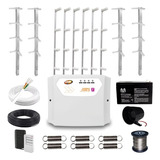 Kit Cerca Elétrica Gcp Compact Power 40 Metros Haste M 75 Cm