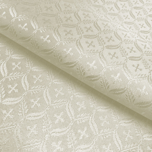 Tecido Litúrgico Jacquard 1 M X 1,5m Larg Des 046 - Pérola