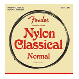 Encordado Fender Nylon Guitarra Clasica Tension Normal Usa