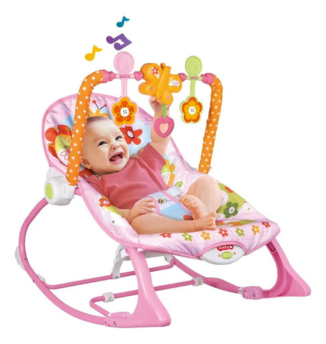 Silla  Vibradora Mecedora Musical  Niña-niños Baby Rocker