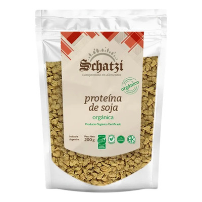 Schatzi Proteina De Soja Texturizada Orgánica 200 Grs Mangia | MercadoLibre