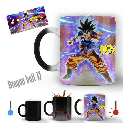 Taza Mágica Modelo Dragon Ball 37 Personalizable