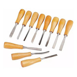 Set De Gubias Pequeñas Para Tallar Madera  11 Pcs Mk0833