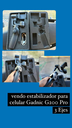 Gandic Gimbal G200 Para Celular Pro 3 Ejes