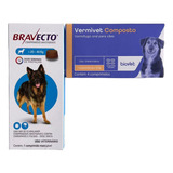 Bravecto Comprimido Cão Anti Pulga Carrapato 20a40kg +brinde